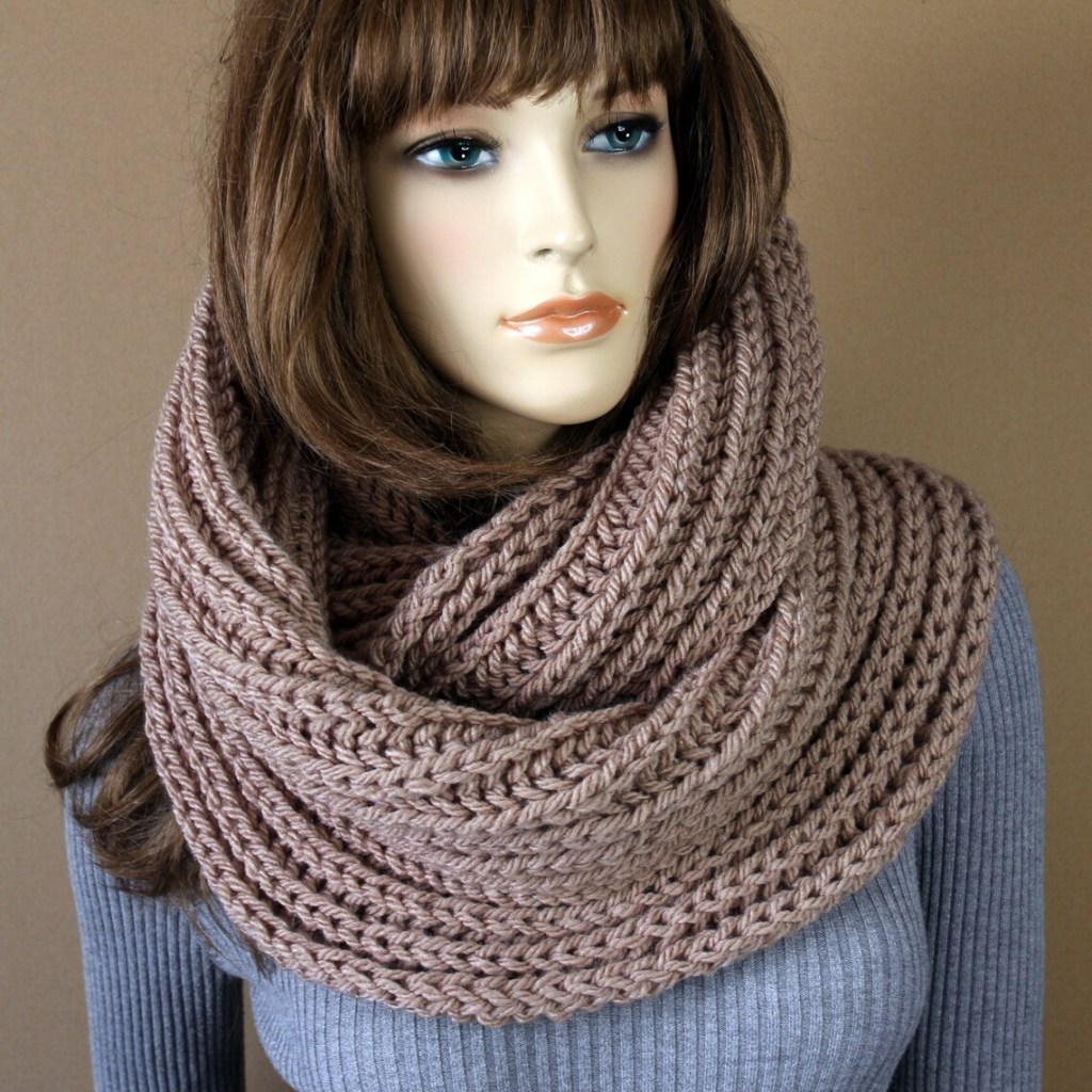 Hand knitted scarf for sale